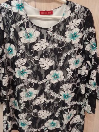 Blusa rociera/flamenca 