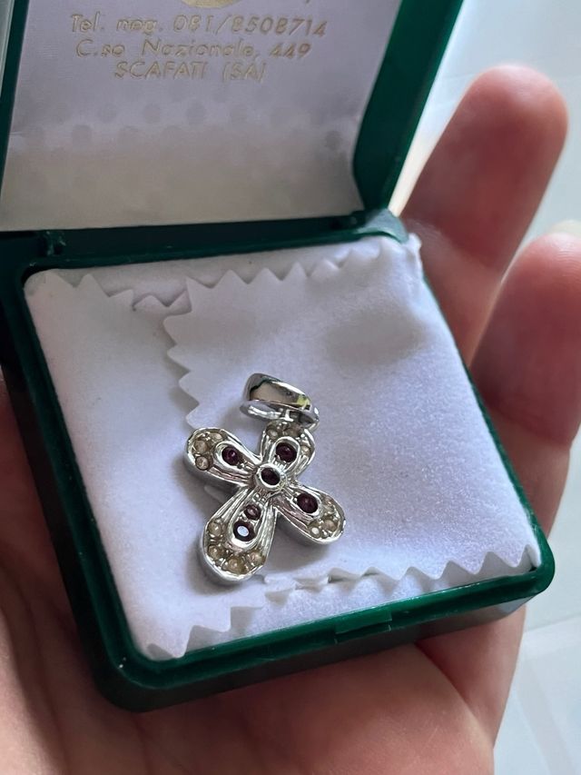 Ciondolo Argento Croce