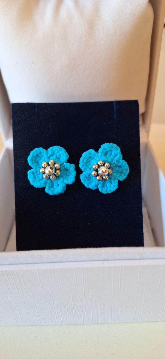 Orecchini a lobo uncinetto crochet