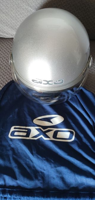 Casco Jet Axo con para-orecchie/collo