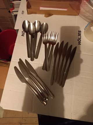 Posate acciaio inox set 16 pezzi