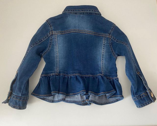 Giacca Mayoral da bambina in denim da 12 m