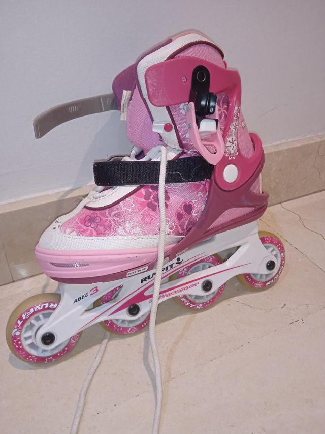 PATINES CHICA Y PROTECCIONES