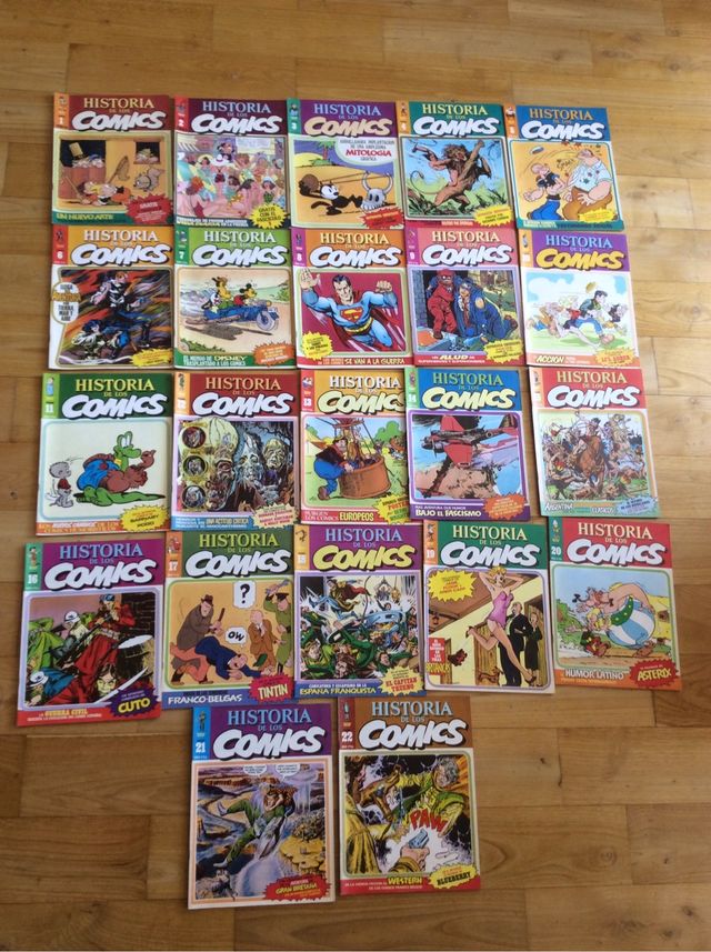 Historia de Los comics