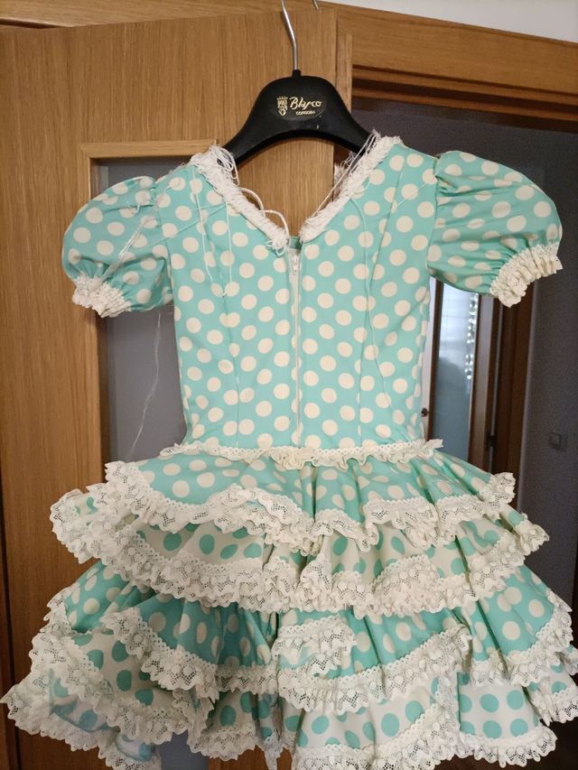 Vestido de gitana de niña