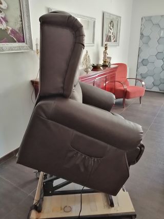 Sillón de masaje de piel
