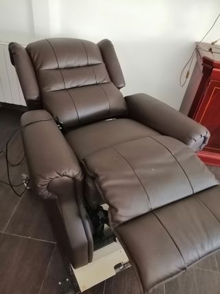 Sillón de masaje de piel