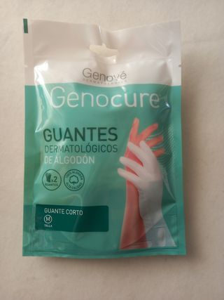 Guantes dermatológicos algodón - 1 par