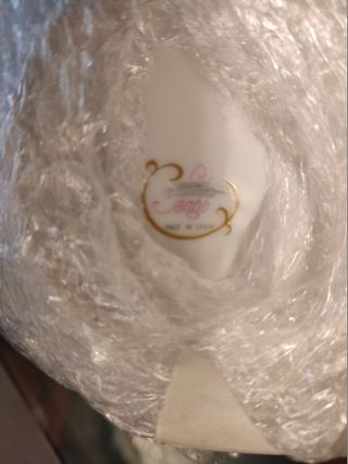 Juego de tocador en porcelana VINTAGE marca GANSO