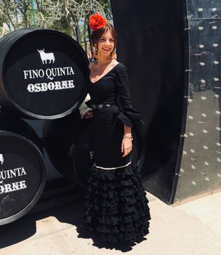 Traje de flamenca