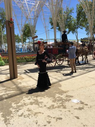 Traje de flamenca