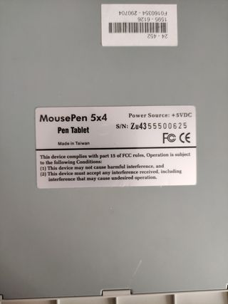 Tableta digital de dibujo