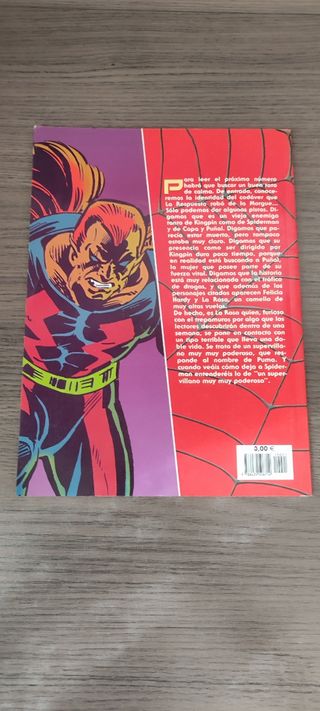 Comic Spiderman antiguo