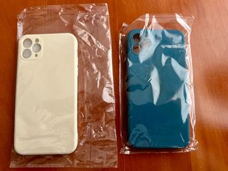 Custodia in silicone bianca para IPhone11 Pro Max