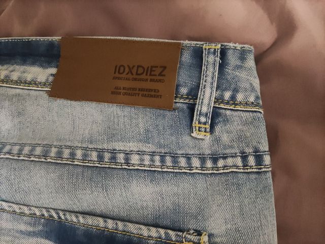 Tejanos 10x10 talla 44