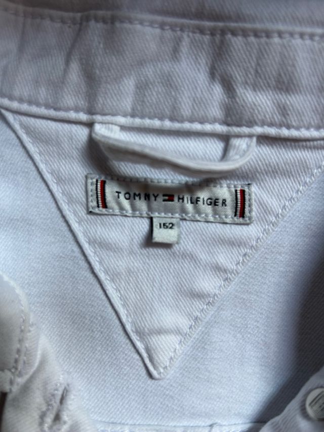 CAZADORA BLANCA NIÑA TOMMY HILFIGER TALLA 12