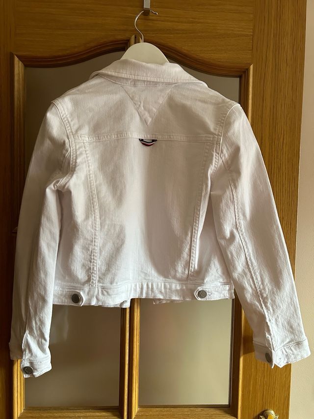 CAZADORA BLANCA NIÑA TOMMY HILFIGER TALLA 12