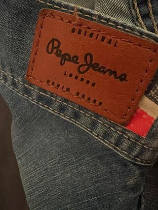 Falda vaquera con vuelo