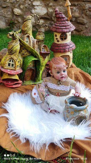 Elfa reborn bebe, de verdad!