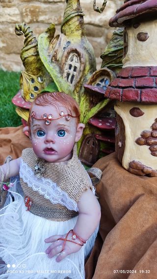 Elfa reborn bebe, de verdad!