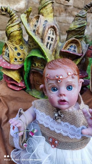 Elfa reborn bebe, de verdad!