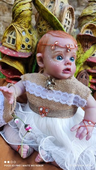 Elfa reborn bebe, de verdad!