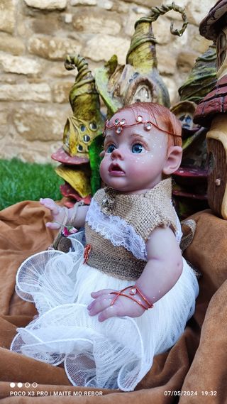 Elfa reborn bebe, de verdad!