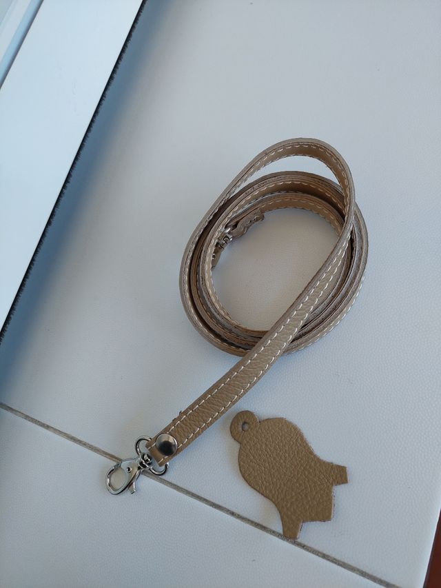 Bolso piel color camel