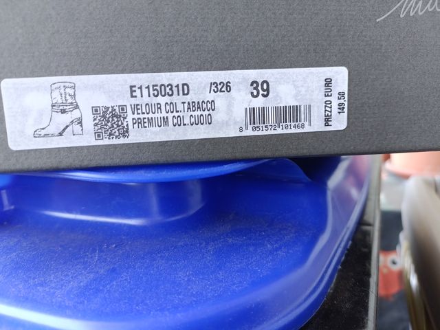 Stivaletto Nero Giardini 39