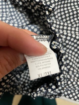 Pantalon corto estampado