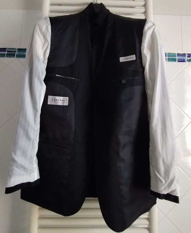 Elegante giacca uomo nera