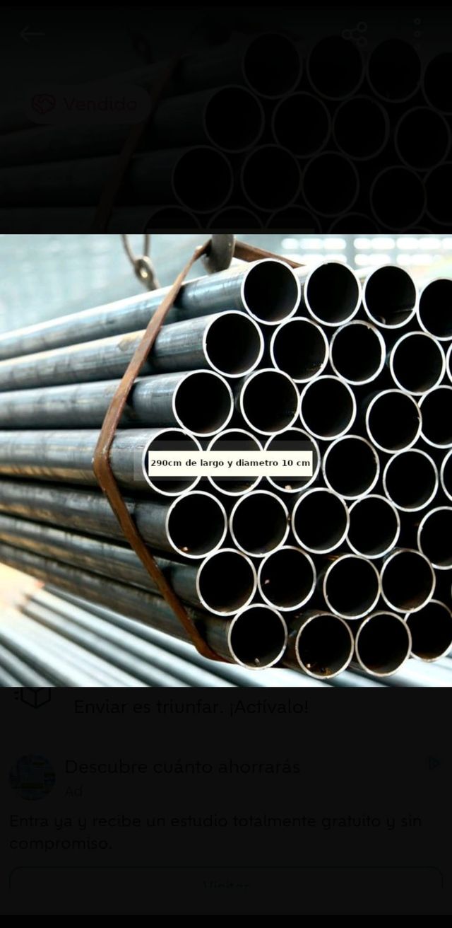 Tubos de hierro