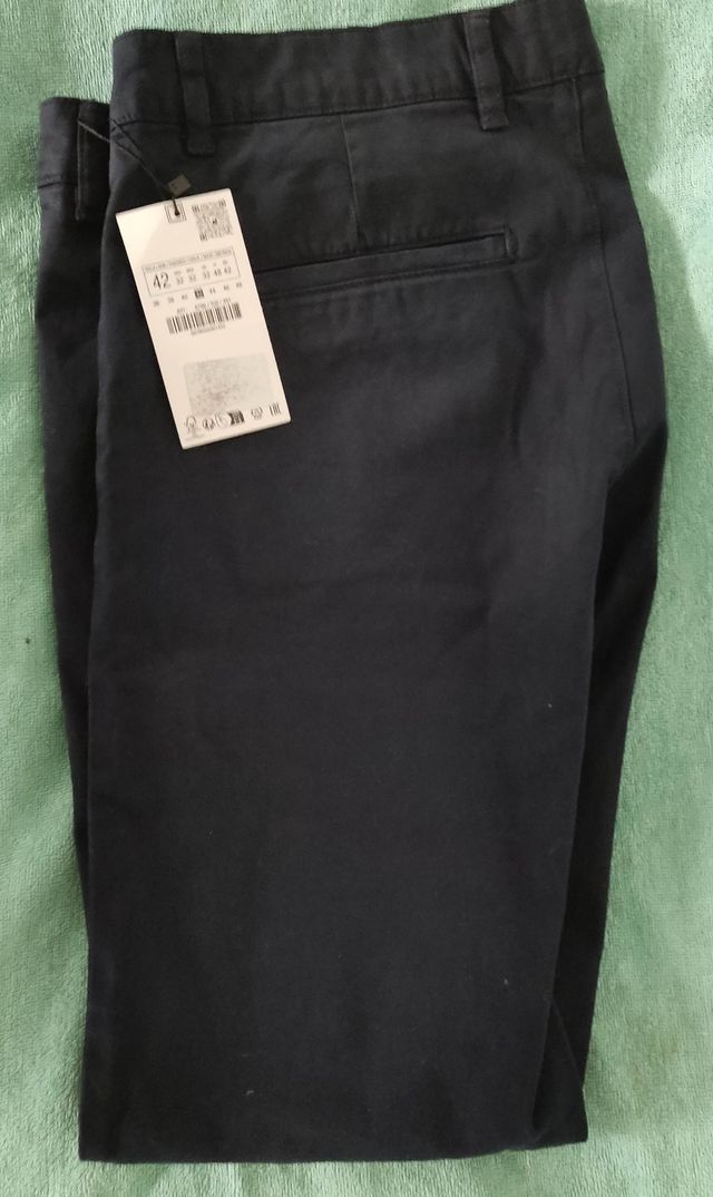 Pantalón Hombre Modelo T 42 Nuevo azul marino