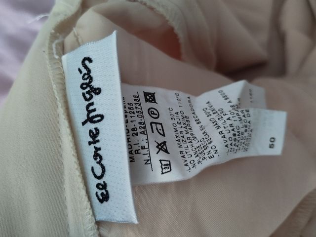 Pantalón de vestir de El Corte Inglés 