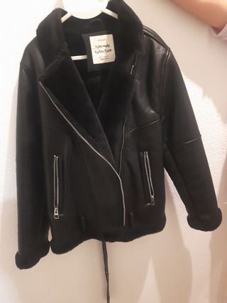 CAZADORA ZARA POLIPIEL