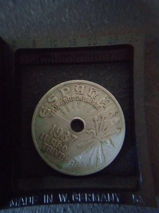 Franco. 25 céntimos 1937