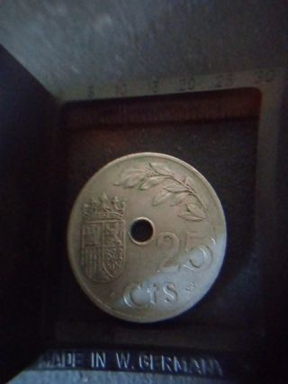 Franco. 25 céntimos 1937