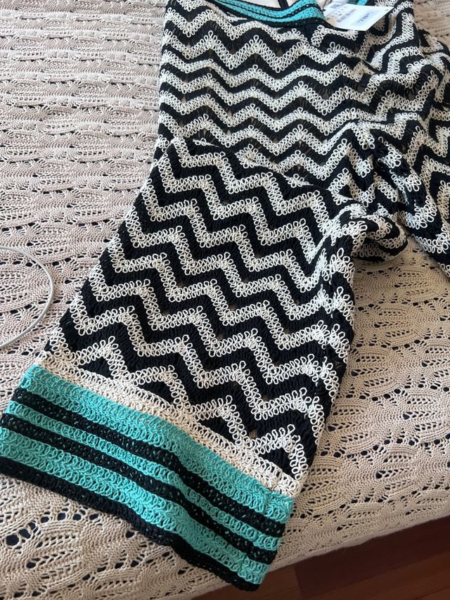 Pantalon Crochet Zara