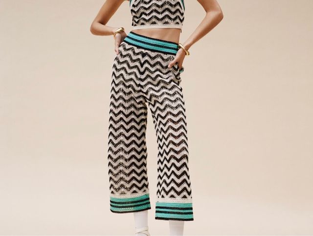 Pantalon Crochet Zara