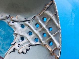 Centrotavola ceramica vintage anni 40/50