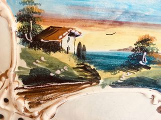 Centrotavola ceramica vintage anni 40/50