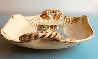 Centrotavola ceramica vintage anni 40/50