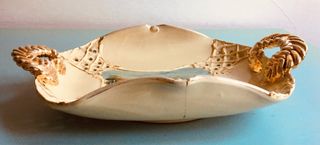 Centrotavola ceramica vintage anni 40/50