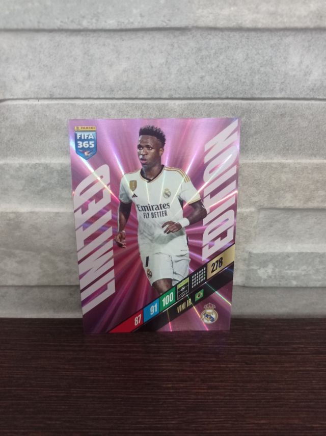 Adrenalyn edición limitada Vinicius Jr.