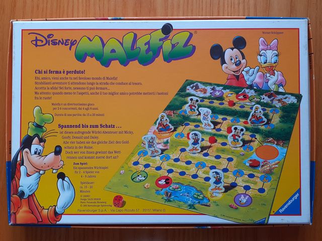 Disney Malefiz - Gioco da tavolo Ravensburger - 95
