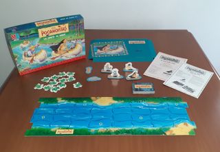 Gioco da tavolo Pocahontas - La Corsa Delle Canoe