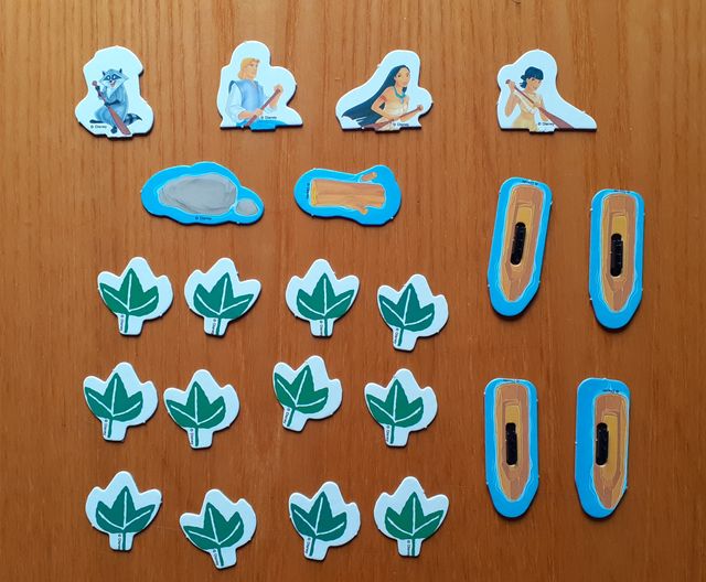 Gioco da tavolo Pocahontas - La Corsa Delle Canoe