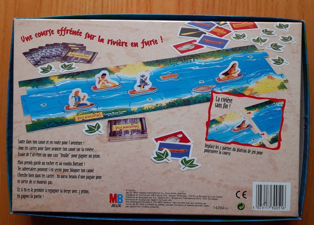 Gioco da tavolo Pocahontas - La Corsa Delle Canoe