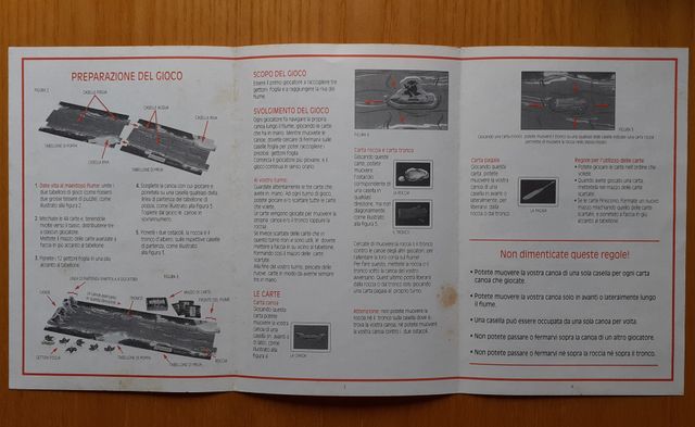 Gioco da tavolo Pocahontas - La Corsa Delle Canoe