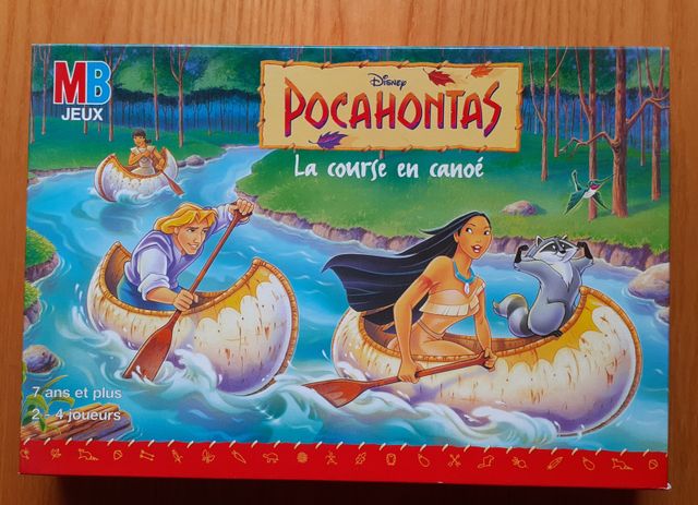 Gioco da tavolo Pocahontas - La Corsa Delle Canoe